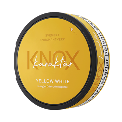 Knox Karaktär Yellow White dosa