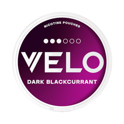 VELO Dark Blackcurrant 8mg dosa