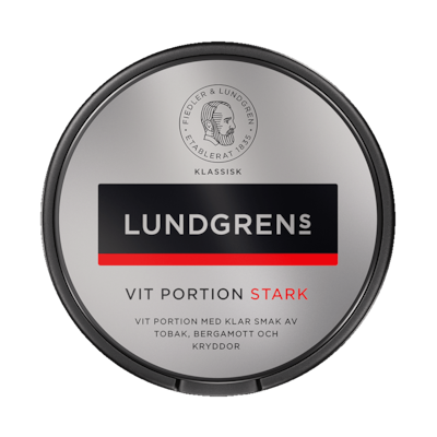 Lundgrens Vit Portion Stark dosa