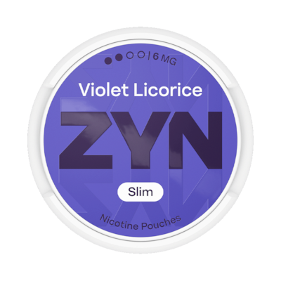 ZYN Violet Licorice 6mg dosa
