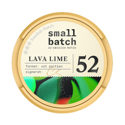 Small Batch No.52 Lava Lime Vit Portion dosa