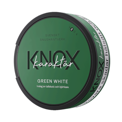 Knox Karaktär Green White dosa