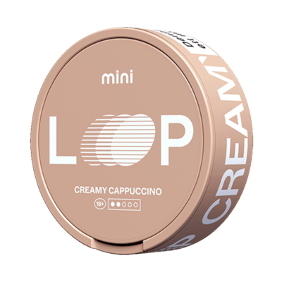 LOOP Creamy Cappuccino Mini 6,3mg dosa