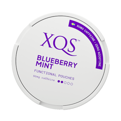 XQS Blueberry Mint 50mg Koffein dosa