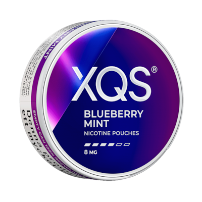 XQS Blueberry Mint 8mg dosa
