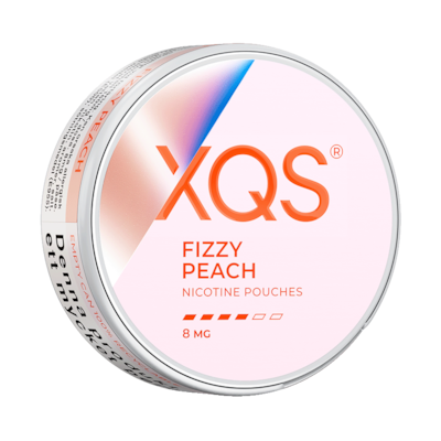 XQS Fizzy Peach 8mg dosa