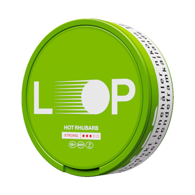 LOOP Hot Rhubarb Strong 8,9mg dosa