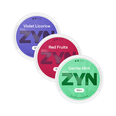 ZYN Slim S2 Fruity and Minty 3p dosa