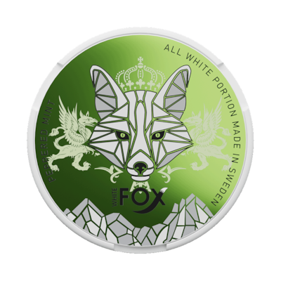 White Fox Peppered Mint 12mg dosa
