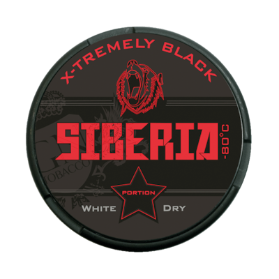 Siberia -80°C X-tremely Black White Dry Portion dosa